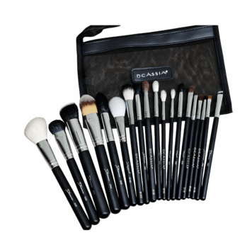 KIT 19 PINCEIS + Nécessaires DCASSIA