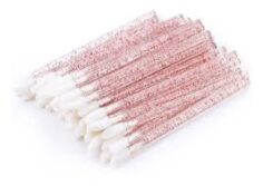 PINCEL APLICADOR BATOM GLOSS DESCARTÁVEL . PCT COM 50 UNIDADES
