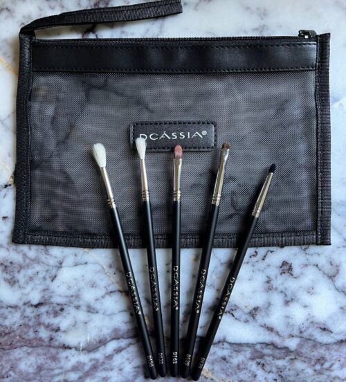KIT 5 PINCEIS DCASSIA  + 1 Nécessaires DCASSIA