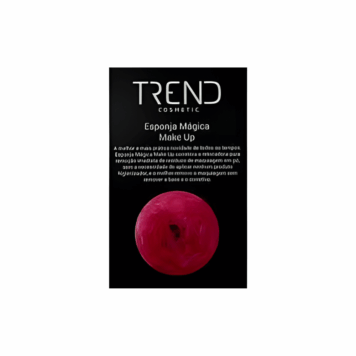 Esponja Mágica Maquiagem Trend Cosmetic Limpa Gitter Pós