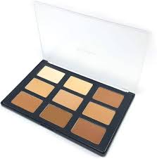 RUBY ROSE Paleta de Pó Facial Profissional Ruby Rose - 1 Un