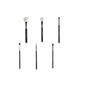 KIT 6 PINCEIS ROSTO E OLHO DCASSIAMAKEUP