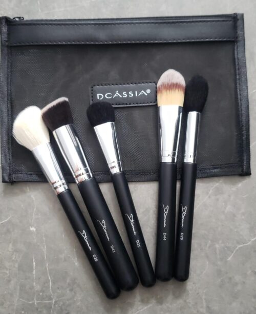 KIT 5 PINCEIS PELE  DCASSIAMAKEUP