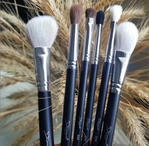 KIT 6 PINCEIS ROSTO E OLHO DCASSIAMAKEUP - Image 2