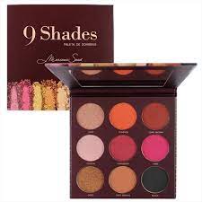 PALETA DE SOMBRAS 9 SHADES MARIANA SAAD  OCÉANE