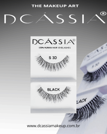 CÍLIOS POSTIÇO DCÁSSIA® #S 3D