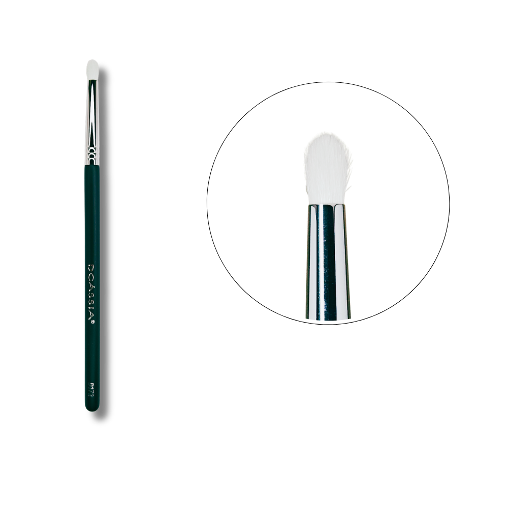 D172 - DCÁSSIA® Pincel De Esfumar Cônico Pequeno Cerdas Branca